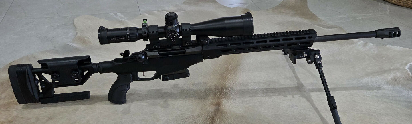 Tikka Tac A1 in 6.5 Creedmoor. Purchased new two years ago this rifle shoots and feels amazing. Selling only to upgrade, excludes bipod, rings/mount, scope leve