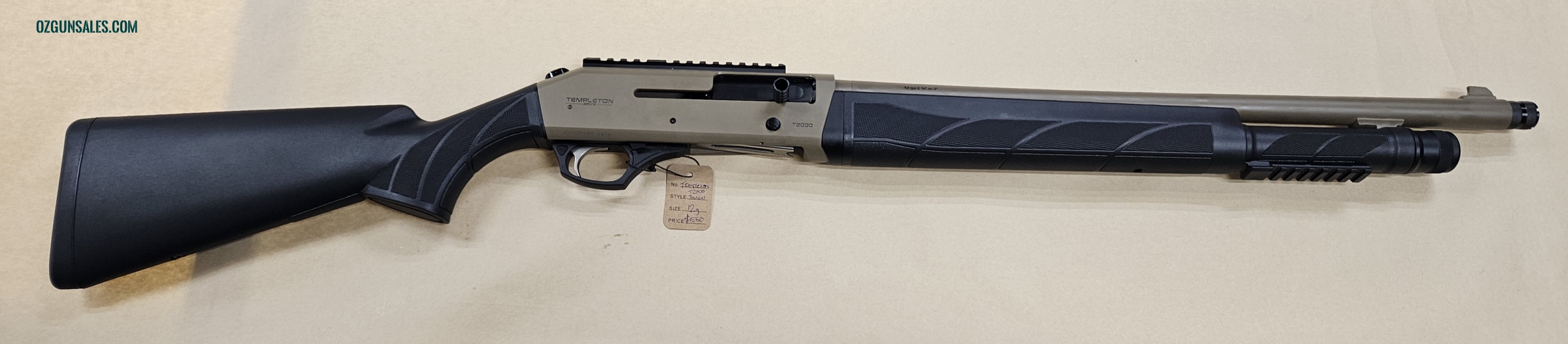 Templeton T2000. FDE & Black.