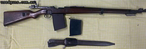 For sale is my 1909 K98az. All matching numbers apart from front barrel band. Excellent condition for its age. Genuine trench magazine body attached to rifle. T
