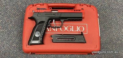 Brand new in box Tanfoglio Force 22 in 22LR. Comes cased with 2 magazines. Red ported slide, 152mm barrel. $30 freight to your dealer Australia Wide (WA by quot