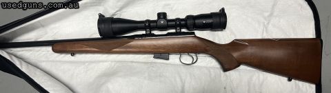 CZ 452-2E ZKM in very good condition. Only a few small marks, blued barrel in excellent condition. Only a few boxes have been put thew it. Vortex scope not incl