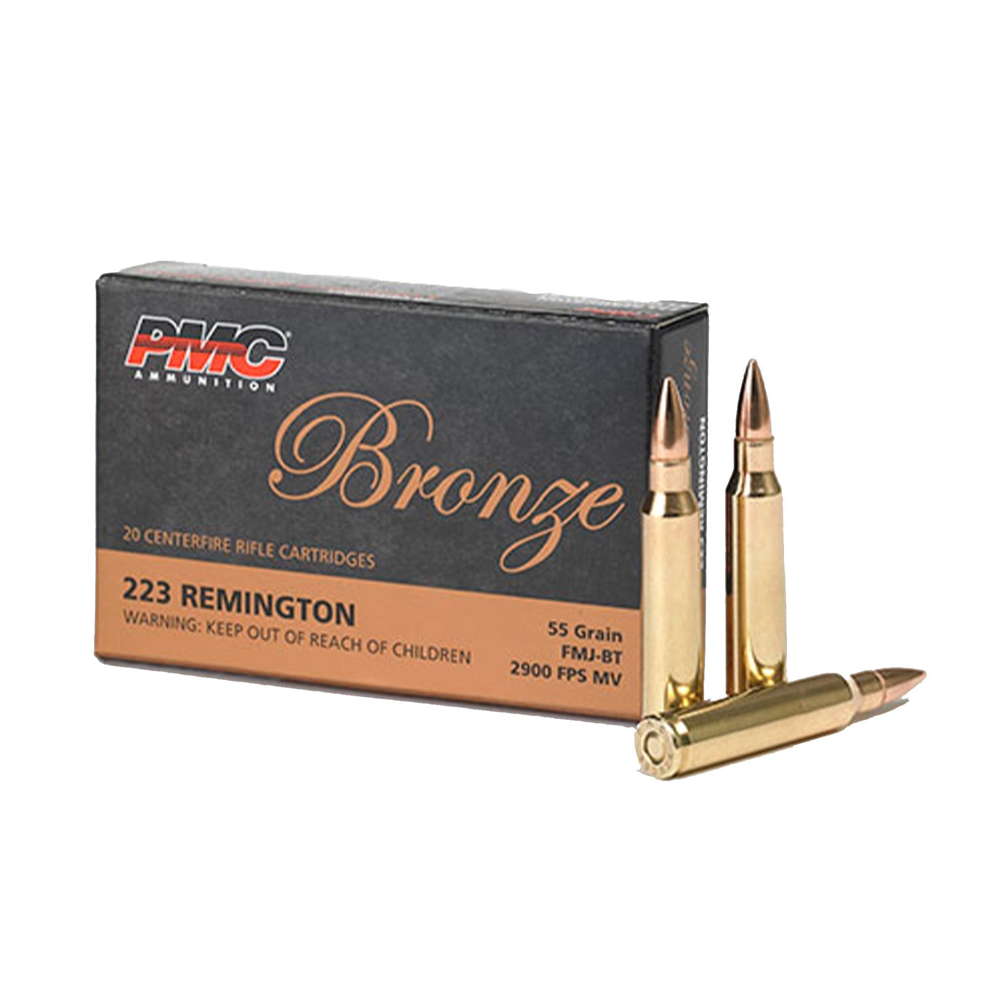 Bronze 223 FMJ-Bt 55gr