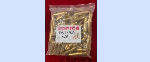 New Norma & Lapua, 338 Lapua Magnum Cases per 50