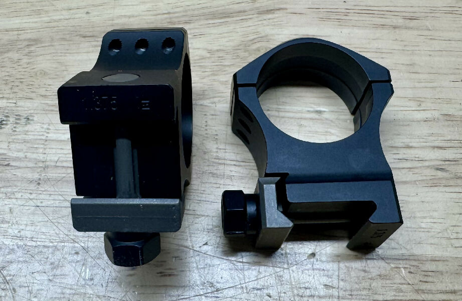 Nightforce x-treme duty 34mm Ultralite rings x-high 34.9mm (1.375”) 6 screw rings. Excellent condition. Surplus to requirements. Price includes post.