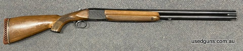 Rare ejector model. Tikka AB 12G O/U. Sports 27 inch barrels. Very good condition. $65 freight to your dealer Australia wide (WA $75 Perth Only). 2 month lay-by