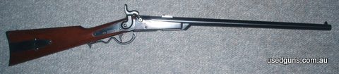 1860 Gallager .54cal single shot capping breechloading saddle ring carbine reproduction by Erma Werke. Has seen little use fired about two hundred rounds in tot
