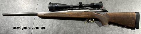 Rifle is in Very good condition with a couple of the usual wear marks on the stock and barrel. Recoil pad has been upgraded to a limbsaver pad. This would make 