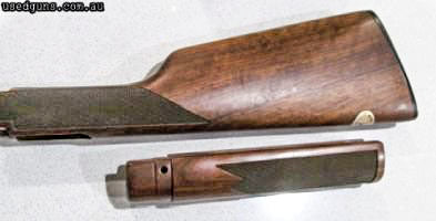 Stock set only (not rifle) for Winchester 9422 unrestored in original factory finish including factory sticker still attached to butt stating "Genuine American 