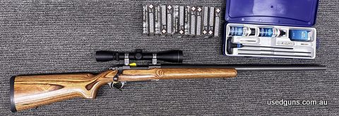 Hard to find in this calibre. Supplied with cleaning kit. Also comes with 260 rounds of S&B ammo if picked up locally.