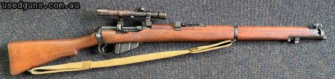 Very good condition Lithgow SHtLe III 1917 in 303. WWI Sniper with pattern 1918 telescopic sight. Does have pitting and wear to the scope. See additional photos