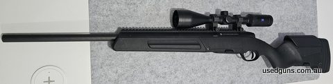 The most accurate gun I've ever owned, my pig gun so has a couple marks and scratches but nothing major, has served me very well, heavy barrel, mannox finish, 2