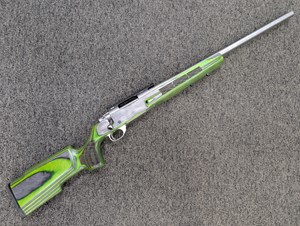 HOWA
1500 CUSTOM PRO VARMINT
223REM
5 SHOT
24 INCH BARREL
STAINLESS STEEL
1 IN 8 INCH TWIST
BOYD PRO VARMINT 
ZOMBIE GREEN LAMINATED STOCK
WITH CUSTOM BW CHECKERING
MDT PIC RAIL
HACT ADJUSTABLE TRIGGER
ONE ONLY
#B804319

NEW $1295