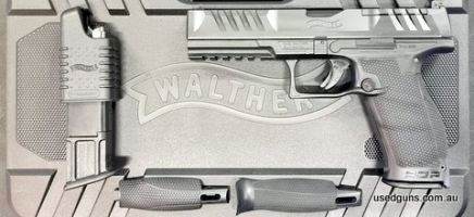 Walther PDP full size in 9mm. Brand new and in stock for immediate delivery after a long wait. Very limited stock available now. Comes cased with 2 mags, mag lo