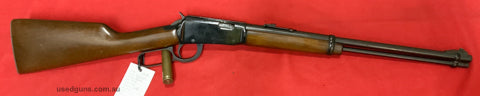 Hi here‚Äö√Ñ√¥s a great little fun gun made by erma in Germany.works great and ready for the camping trip for bunny busting or just plinking