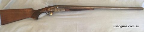 Beautiful 20G light game gun. Seen very little use. Colour case hardened side plates. Original cardboard case. 5 chokes.