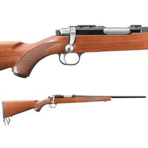 RUGER
7722RH
77/22 BLUED WALNUT
22 HORNET
NEW $2039