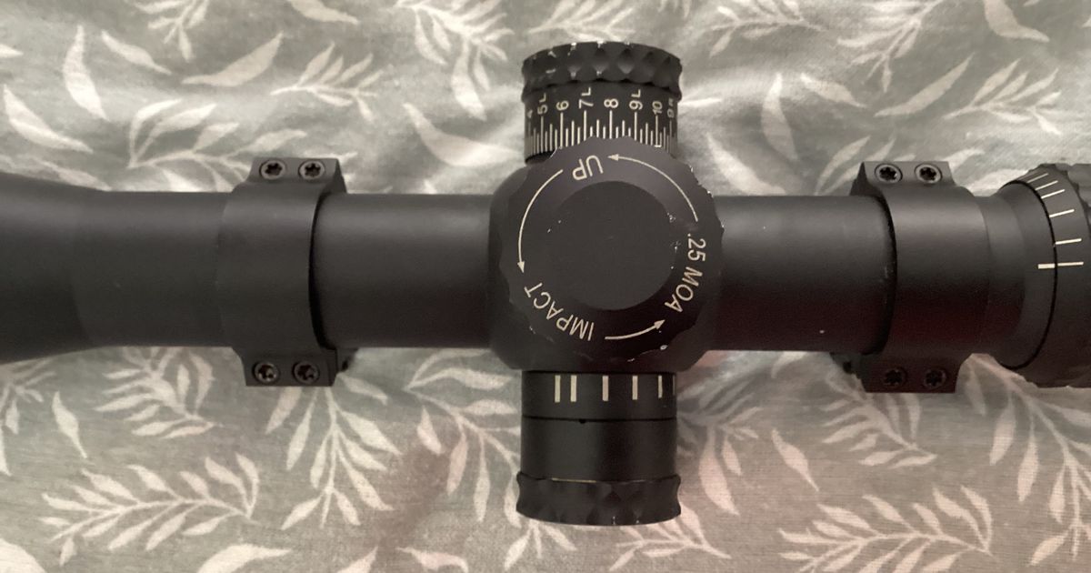 Night-Force NXS 8X32X56 Scope with Rings