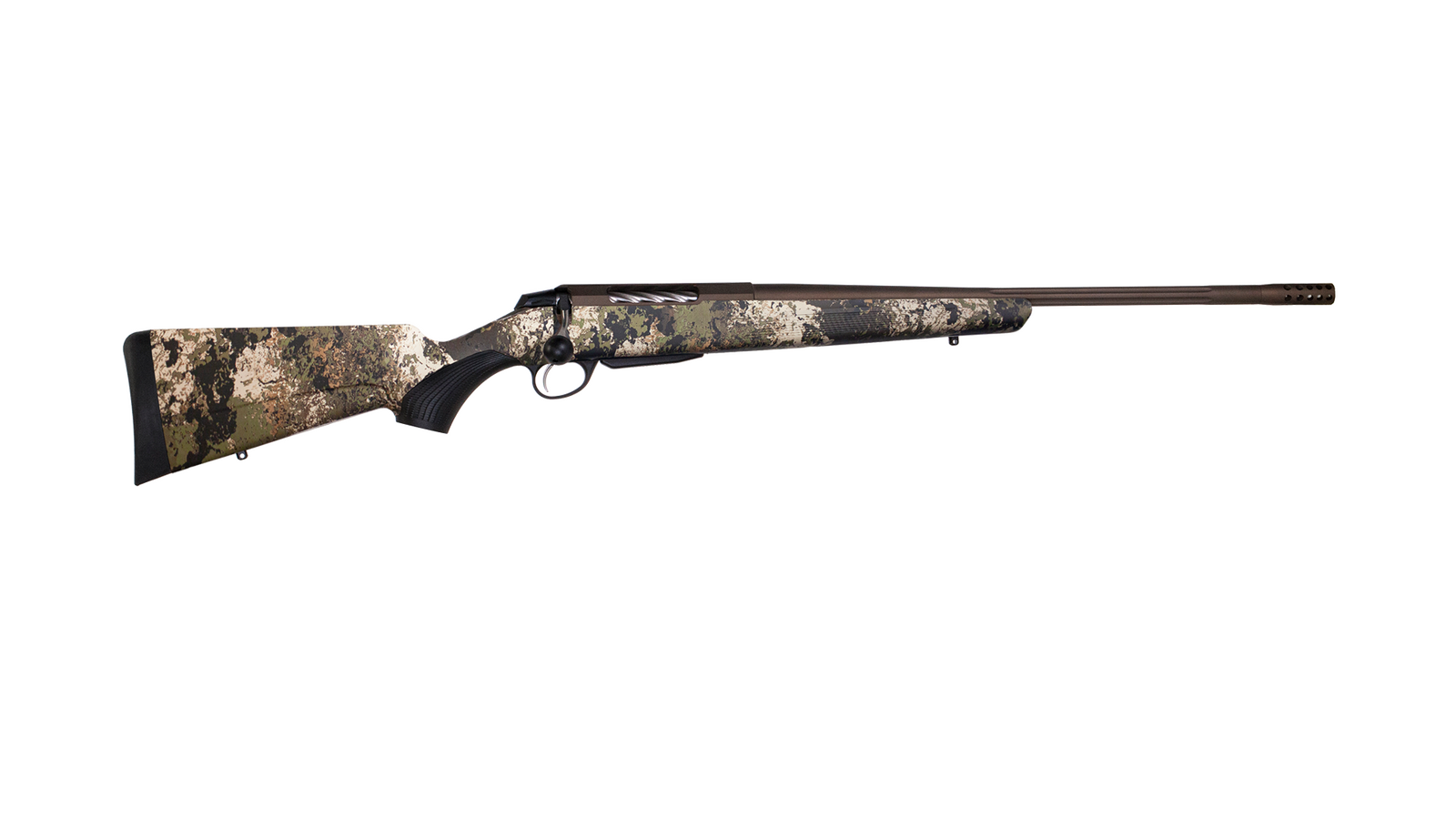 Tikka T3x Lite Veil Wideland 300WM Muzzle Brake 1:10 24.3" D18
