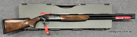 Reduced from $3779 to clear. Benelli 828U Black Over Under sporting shotgun. 30" Barrels. Cased with 5 adjustable chokes. Very limited stock. $65 freight to you