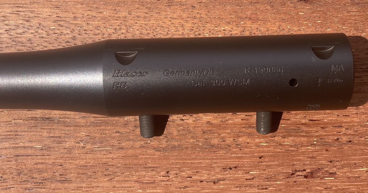Blaser R8 300wsm Sporter barrel