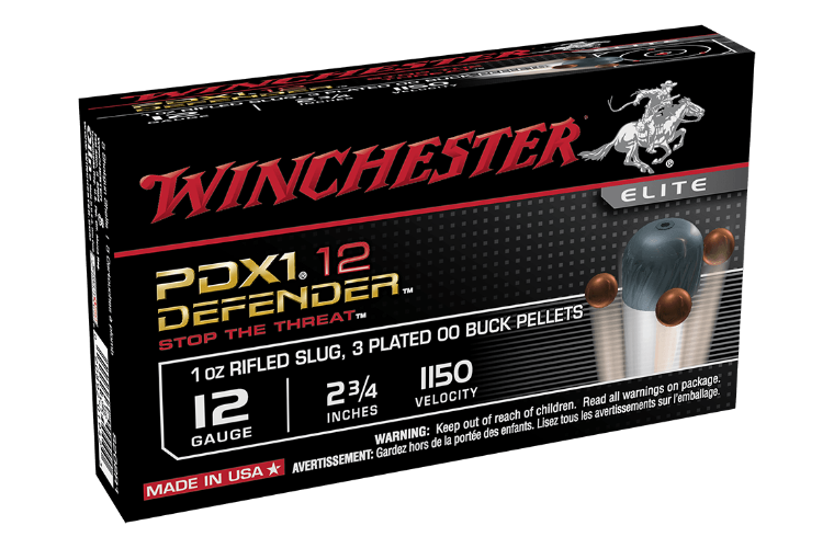 WINCHESTER PDX1 SUPREME ELITE 12G 2-3/4″ SLUG/3XOO BUCK