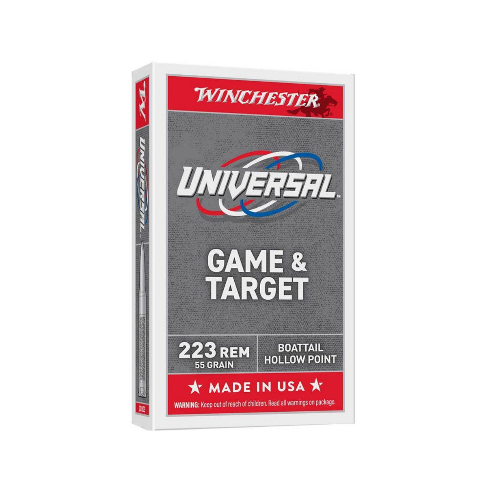 Universal Game and Target 223rem, 55gr, Hollow Point