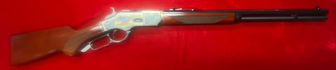 New Uberti 1873 32-20 20" Octagonal short rifle with Pistol grip and chequering