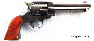 Copy of the 1890 Remington. Has some bluing wear on leading edges and bolt ring on cylinder. Shiny bore and crisp working order.