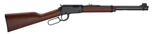 HENRY
H001Y 
CLASSIC YOUTH
22LR
12 SHOT
LEVER ACTION
16.125 INCH BARREL
BLUED FINISH
WALNUT STOCK AND FOREND

NEW $769