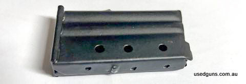 Hard to come by Fieldman Naughton 22 Magnum magazine, 6 shots. Buyer to pay postage.