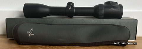 Swarovski Z6i 1.7-10x42 excellent condition. Has illuminated CD-I reticle 30mm tube was bought for a project that didn't go ahead. Time to move it on for someon