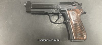 Very good Beretta 92A1 in 9mm. Small amount of wear towards end of receiver and top of barrel.