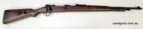 For sale this very rare pre war built, S/42 Mauser made in Oberndorf. Stamped 1936 for date, H stamped on stock so was issued to the Heer. Barrel and Action are