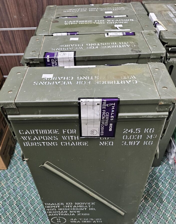 LARGE AMMO STORAGE CANS
