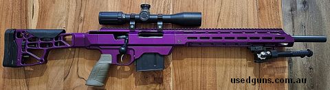 Excellent condition, will suit Tikka long and magnum action, can be used for small action but will need to single feed. It had been professionally powdercoated 