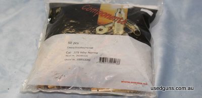 50 unprimed Norma 0.375 Weatherby brand new still in unopened bag. Price includes express post with tracking