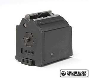 RUGER BX-1 MAGAZINE
22LR 10 SHOT
BLACK POLYMER CONSTRUCTION
STEEL FEED LIPS
FITS RUGER 10/22, CHARGER, PWS T3 & TACSOL X-RING

NEW $54.95