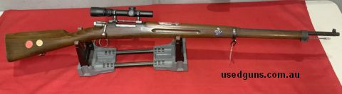 Hi here‚Äö√Ñ√¥s a great 6.5 swede made by Carl‚Äö√Ñ√¥s. Set up for service, rifle.has a 3 power scope on top.  the barrel is great.  set for f1.still has its cl