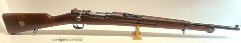 Swedish M96 carbine made in 1900, great condition, no cracks or splits in stock with only minor handling marks, blueing is good, bore is 7/10, matching numbers 