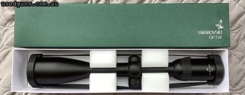 As new in box with all paperwork and Australian warranty Swarovski Z6 3-18x50 P with L4A-300 reticle. Scope is in excellent as new condition.