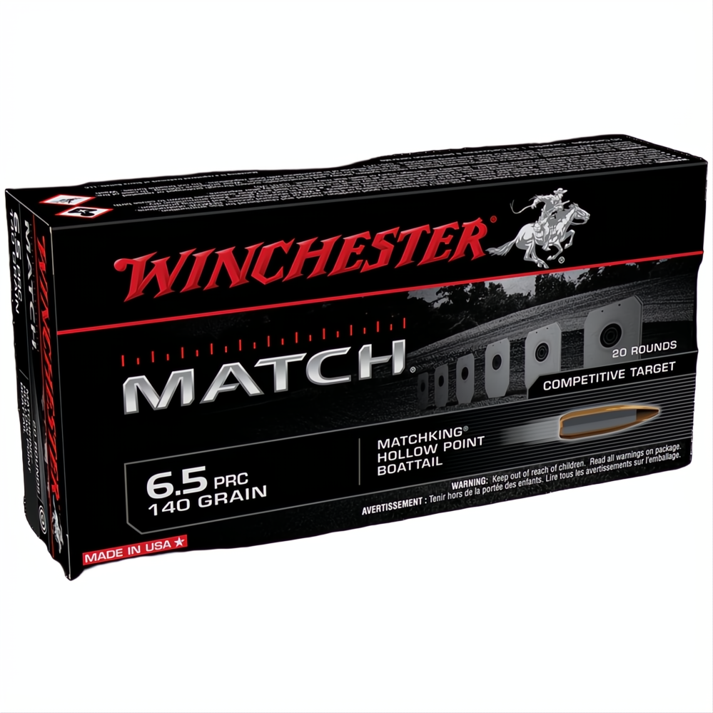 Winchester Match 6.5 Prc 140gr Matchking HP