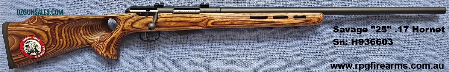 SAVAGE "25" .17 Hornet