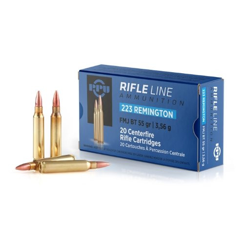 PPU 223 Remington SP 55gr Centrefire Rifle
