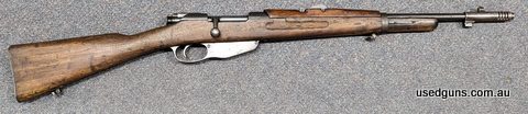 A Mannlicher 1895 Dutch in 303 British in good condition. This rifle has been converted post WW2 to 303 British and was Indonesian Police issue. This rifle come