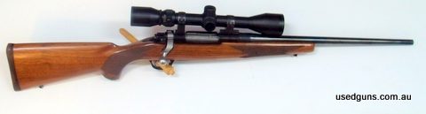 Ruger 243W in very good condition with Weaver 3-9 scope, has small handling marks on stock, excellent value,