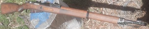 Finish M39 mosin 1968 manufacture. Made on a hex receiver. Never issued or shot by me. Still has some cozmoline in it. Beautiful bluing. Only selling as I'm dow