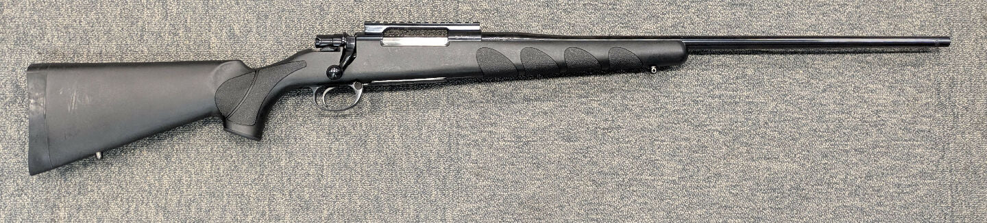 A Zastava M70 rifle in 9.3x62mm in very good condition. This rifle has a 24" barrel and black synthetic stock and is fitted with a Picatinny rail. Please quote 