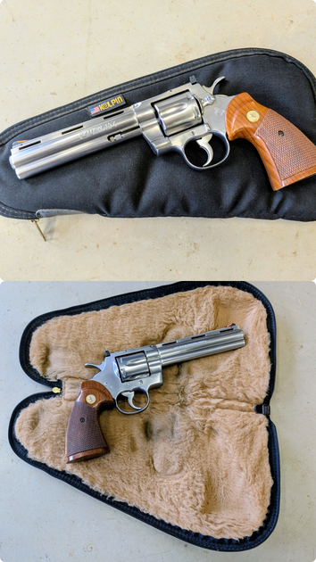 COLT PYTHON REVOLVER .357 MAGNUM, 6” BARREL