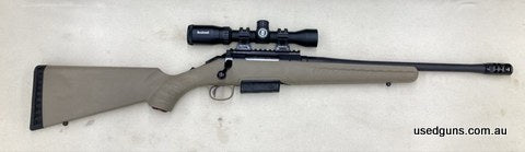 Very good condition Ruger Ranch in 450 Bushmaster. Has seen little to no use and has been very well cared for. Includes a Bushnell Prime 1-4x32 scope that has a