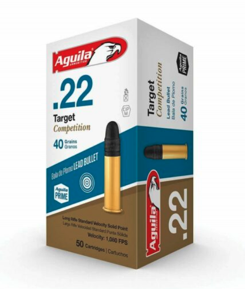 Aguila .22LR Target Comp 40g STD Lead SP